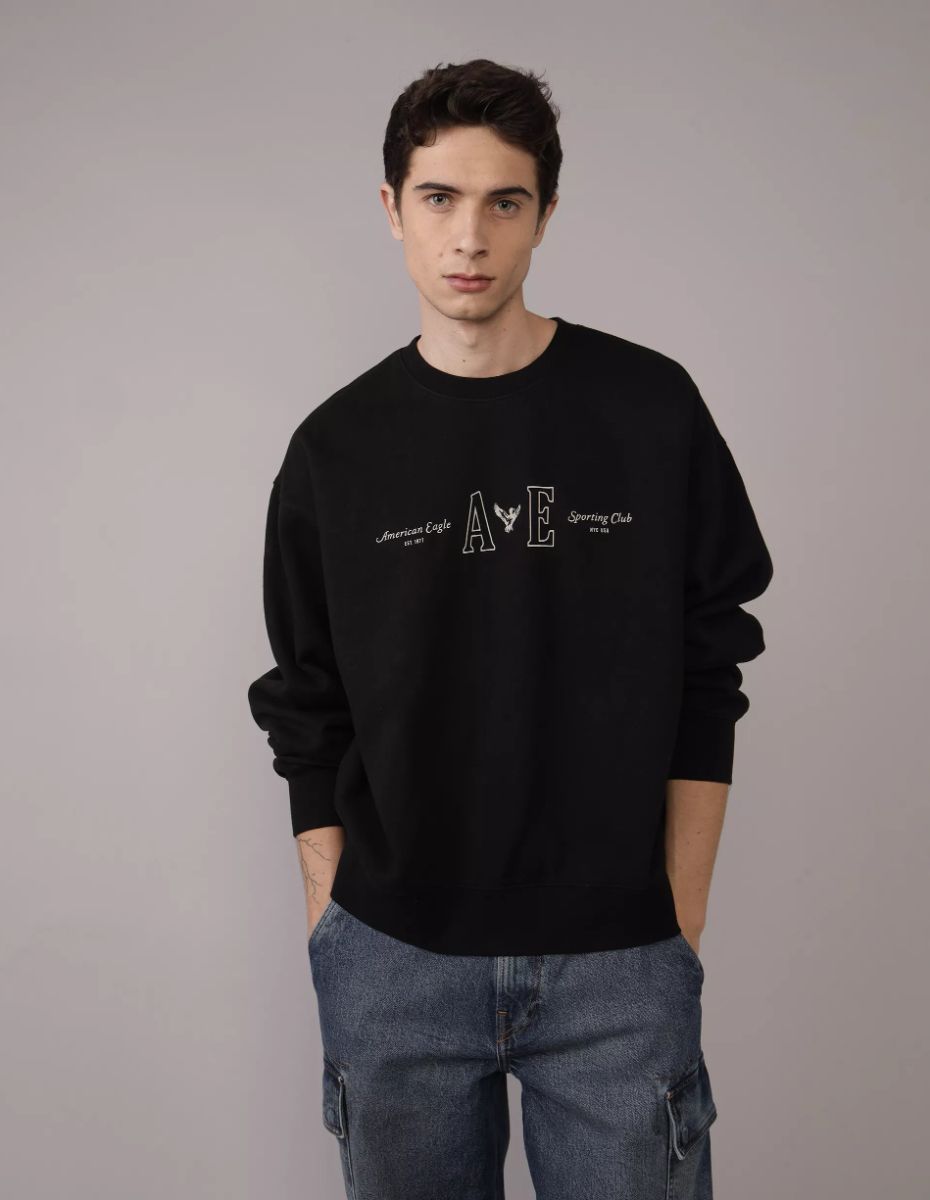 Polerón Crewneck AE Gráfico